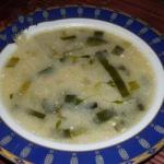 Indian Fasolowa Soup with Rice Dinner