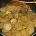 Indian Potatoes in Spices Appetizer