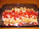 American Strawberries  Cream Crepes Breakfast