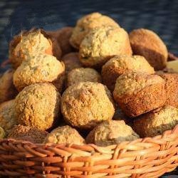 American Zucchini Muffins Carrot and Raisins Dessert