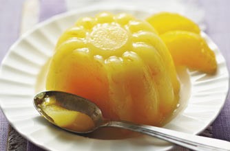 American Orange Blancmange Dessert