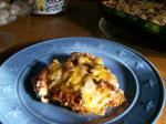 American Sour Cream and Ground Beef Layered Casserole Dinner