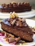 Canadian Walnut Brownie Cheesecake Dessert