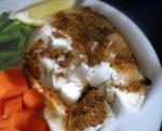 American Spicy Halibut Dinner