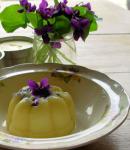 American Violet Custard Dessert