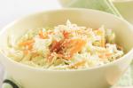 American Cabbage Carrot And Sesame Salad Recipe Appetizer