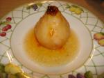 British Crock Pot Glazed Pears Dinner