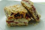 American Razzle Raspberry Oatmeal Cookie Bars Appetizer