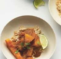 Indian Butternut Squash Curry Dinner