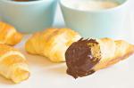 American Croissants With Chocolate And Ricotta Dips Recipe Breakfast