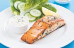 American Salmon With Basil Mayo Recipe Appetizer