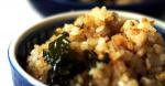 British Microwaved fried Rice with Wakame Seaweed Soup