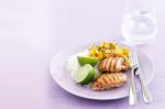 British Barbecued Chicken With Mango Salad Recipe Appetizer