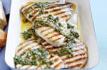 British Chargrilled Swordfish With Caper Salsa Recipe Appetizer