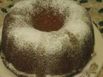 American Old Fashioned Coffee Pound Cake Dessert