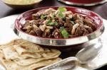 Moroccan Beef Date And Honey Tagine With Almonds Recipe Appetizer