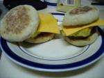 American Vegan Breakfast Sandwiches Appetizer