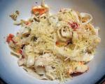 British Shirataki Noodles With Lobster Flakes and Fresh Tarragon Appetizer