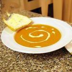 American Extremely Easy Pumpkin Soup Dinner