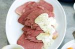 American Corned Beef With Parsley Sauce Recipe Appetizer