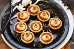 Canadian Bocconcini eyeball Tarts With Olive bugs Recipe Appetizer
