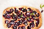 American Beetroot And Goats Cheese Focaccia Recipe Dessert