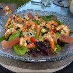 American Shrimp Salad Piquantes Appetizer