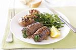 American Beef Involtini With Smashed Potatoes Recipe Appetizer