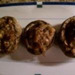 American Walnut Stuffed Mushrooms Appetizer