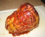American Baked Ham With Bourbon Glaze 1 Dessert
