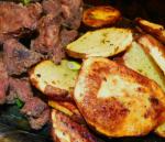 Moroccan Moroccan Inspired Baked Potato Slices Appetizer