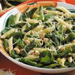 British Warm Asparagus Spinach Salad Appetizer