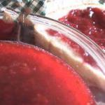 Canadian Homemade Stawberry Jam Dessert