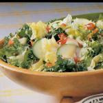Canadian Salad with Egg Dressing Appetizer