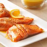 Canadian Salmon with Balsamic Orange Sauce Dessert