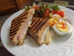 American Grilled Ham  Cheese Sandwich Appetizer