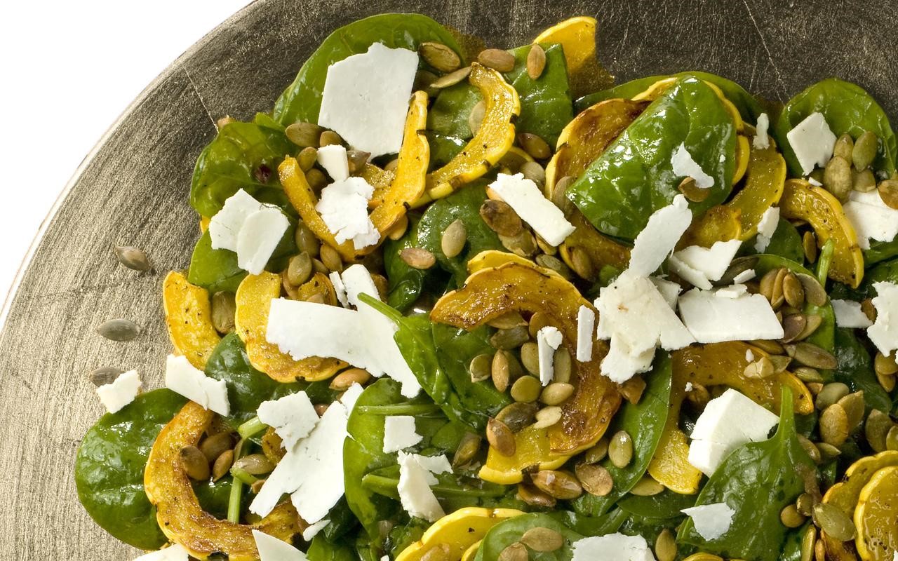 Italian Roasted Delicata Squash Salad Recipe 1 Appetizer