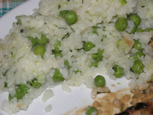 Croatian Croatian Rizibizi rice and Green Peas Appetizer