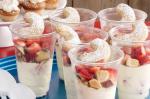 British Strawberry Cream Cups Recipe Breakfast