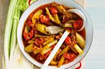 British Braised Celery With Pancetta And Tomato Recipe Appetizer