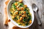 British Kale Quinoa And Roasted Pumpkin Pilaf Recipe Appetizer
