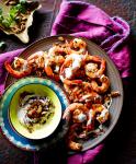 Canadian Spiced Prawns with Taratour and Caramelised Onion Appetizer