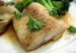 Canadian Oven Baked Fish in White Wine Appetizer