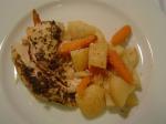 American Crock Pot Greek Chicken and Potatoes Dinner