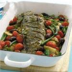 Seabass Stewed Moroccan recipe