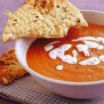 Moroccan Tomato Soup and Lentils Appetizer