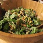 American Leaf Salad with Pecan Dressing Breakfast