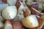 British New Potatoes in Garlic Butter 2 Appetizer