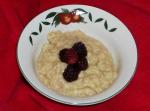 American Diabetic Maple and Ginger Oatmeal Dessert