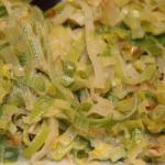 Chinese Leeks Sauteed Appetizer